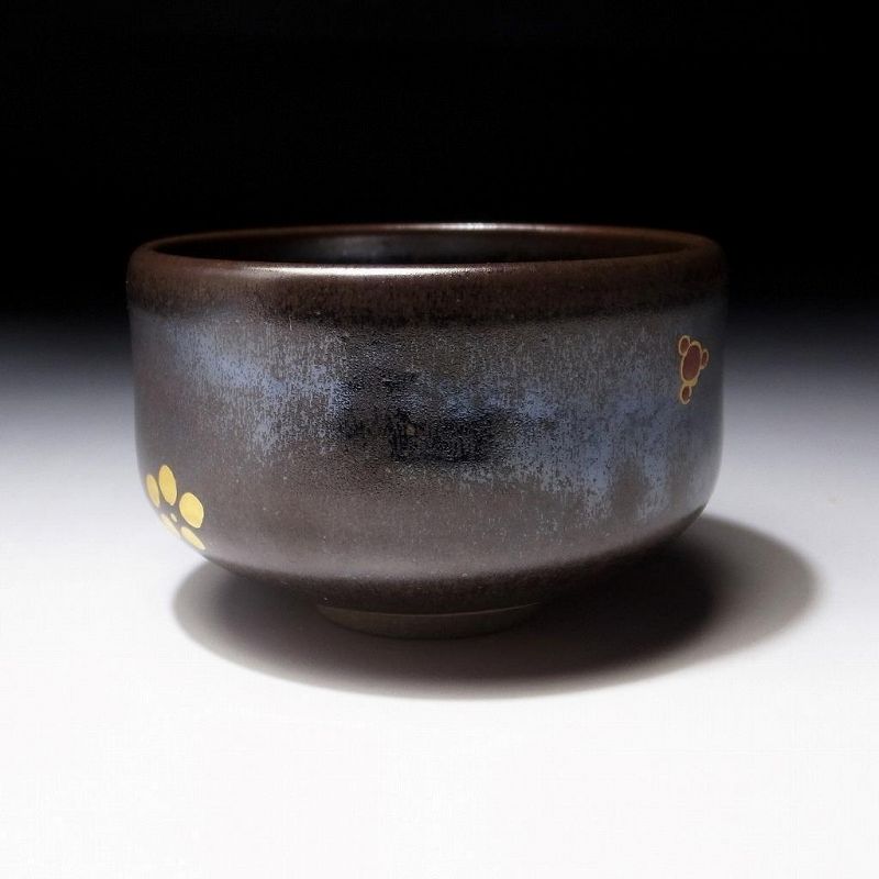 Buddhist Shinto Zeze Tea Bowl by great Seki Omo