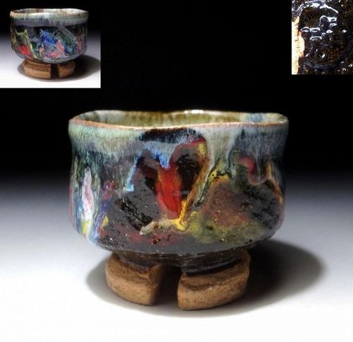 Hagi Chawan by great artist Seigan Yamane