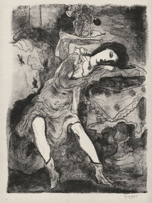 Emil Ganso, Lithograph, "Joyce (No. 2)" 1932