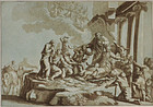 Johann Prestel, etching, The Adoration of the Shepherds, 1784