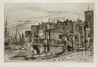 Whistler etching, Thames Police