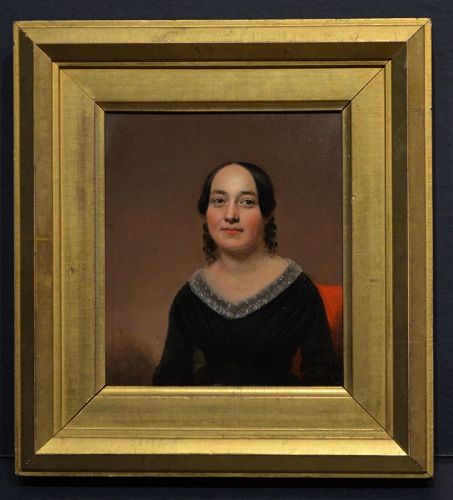 American Folk art Portrait, 1850's