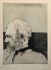 Leonard Baskin etching, Thomas Eakins