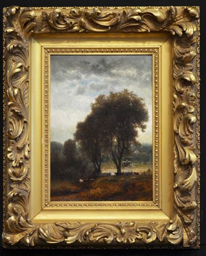George W. King painting, Landscape