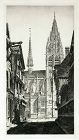 John Taylor Arms, etching, Sunlight on Stone, 1931