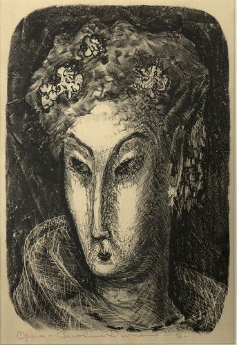 Caroline Durieux, Opera, 1948, New Orleans, lithograph