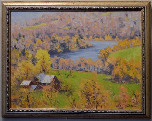 Richard Whitney Painting, Lake View