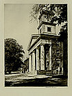 Chester B. Price, Etching, "Architectural Study"