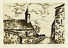 Maurice de. Vlaminck, "L'Eglise de Fessanvilliers"