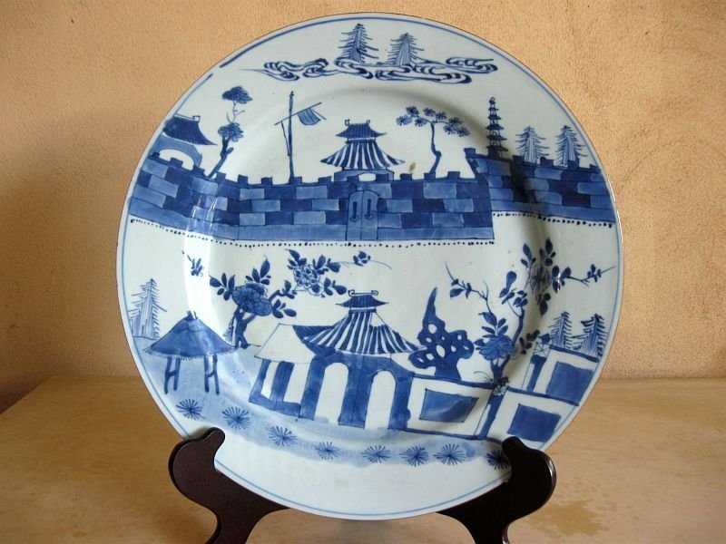 Chinese Kangxi Period Porcelain Charger