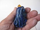 Chinese Lapis Lazuli Snuff Bottle, Buddha’s Hand