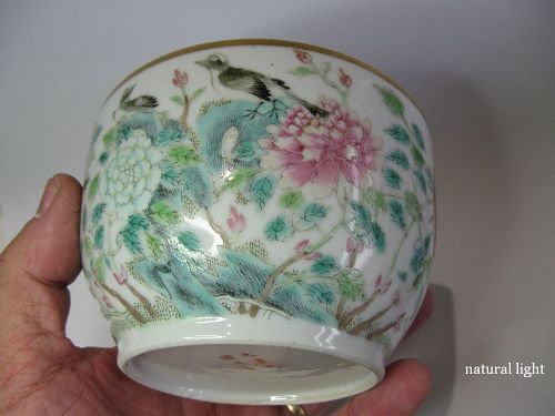 Chinese Porcelain Guangxu Period Bowl, Marked