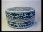 Chinese Porcelain Blue and White Lidded Box