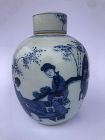 Chinese Porcelain Kangxi Tea Caddy