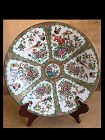 Chinese Large Porcelain Famille Rose Cantonese Rose Medallion Charger
