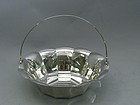 Tiffany Sterling Silver Basket Art Modern Circa 1950