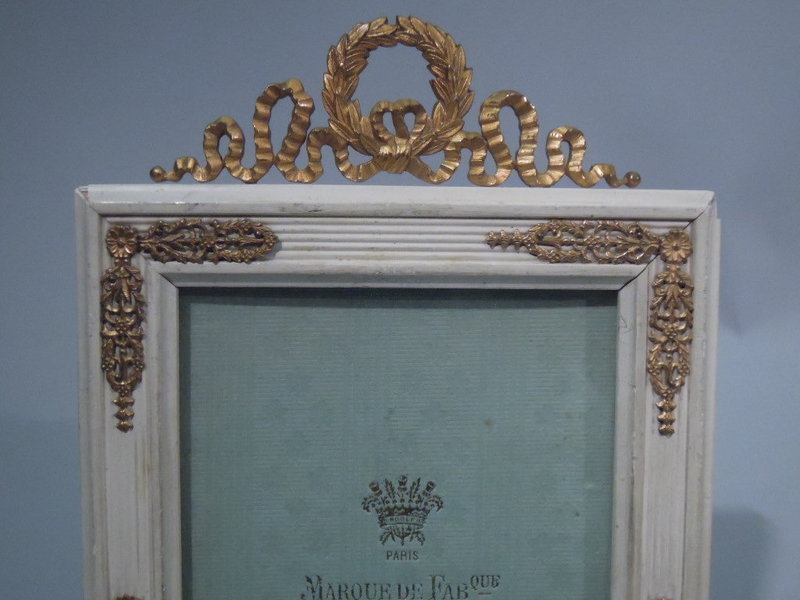 French Empire Gilt Bronze Picture Frame C 1900