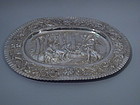 Large German Renaissance Sideboard Dish C 1880
