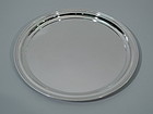 Tiffany Round Serving Tray - Sterling Silver C 1928