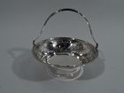 Antique Tiffany Classical Sterling Silver Basket Bowl