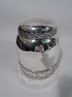 Antique Whiting Edwardian Classical Sterling Silver Tobacco Jar