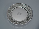 Set of 4 Stieff Baltimore Sterling Silver Bread & Butter Plates