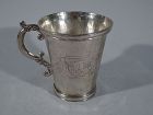 Antique South American Silver Mug C 1850