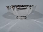 Gorham Sterling Silver Footed Bowl in Standish Pattern 1931