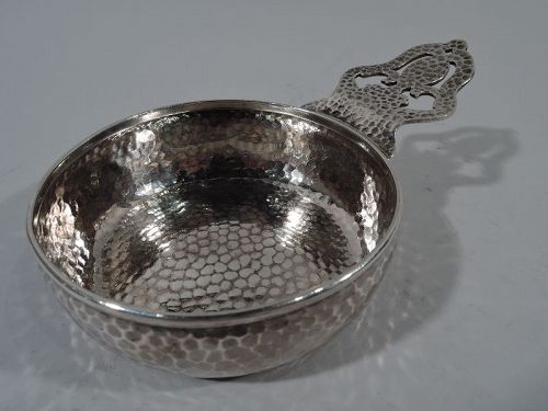 Tiffany Craftsman Hand-Hammered Sterling Silver Porringer