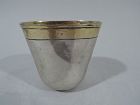 Antique German Silver Beaker with Nuremberg Mark 18th C