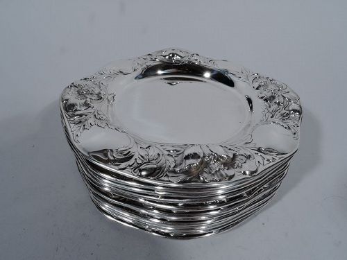 Sterling Silver Holloware - Sterling Silver Tea Sets
