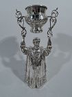 Antique German Sterling Silver Wedding Ceremonial King Cup