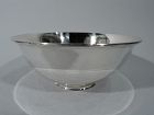Arthur Stone Hand Made Craftsman Sterling Silver Bowl