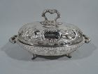 Of Presidential Interest - Serving Dish Presented to Franklin Pierce
