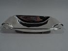 Stylish Midcentury Modern Sterling Silver Bowl by Reed & Barton