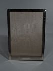 Cartier Art Deco Modern Sterling Silver Picture Frame