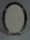 Large Gorham Oval Sterling Silver Picture Frame