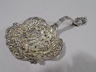 Gorham Sterling Silver Bonbon Scoop with Classical Lyre 1900