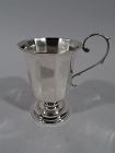 American Classical Coin Silver Baby Cup by New York Maker