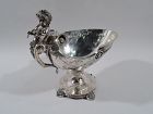 Antique New York Greek Revival Sterling Silver Compote Bowl