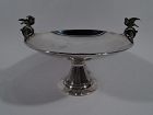 Tiffany New York Aesthetic Classical Sterling Silver Bird Bath Compote