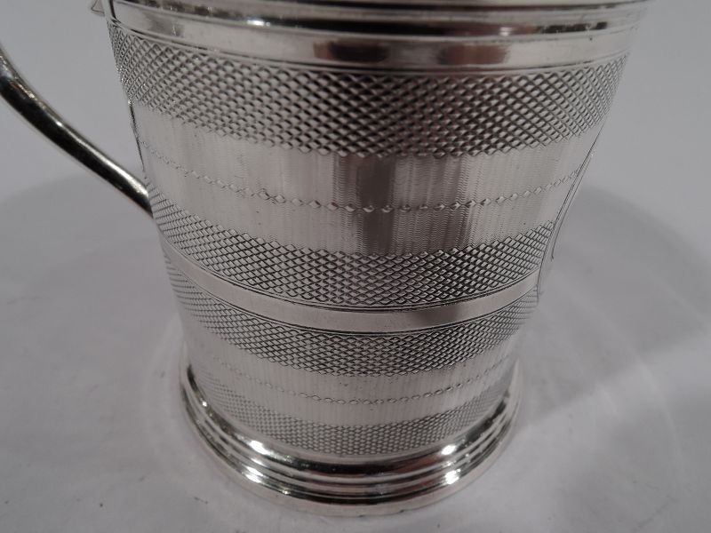 New York Classical Coin Silver Baby Cup by Wood &amp; Hughes