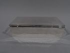 Chicago Craftsman Hand Hammered Sterling Silver Box by Lebolt