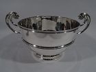 Antique English Classical Sterling Silver Centerpiece Trophy Bowl 1902