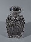 Antique English Sterling Silver and Cut-Glass Perfume by Comyns 1903