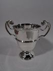 Antique Irish Victorian Sterling Silver Classical Urn Trophy Cup 1897