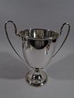 Antique English Edwardian Sterling Silver Classical Trophy Cup 1901