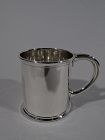 Antique American Edwardian Sterling Silver Baby Cup by JE Caldwell