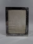 Large American Art Nouveau Sterling Silver Picture Frame