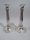 Pair of Austrian Biedermeier Silver Candlesticks 1829